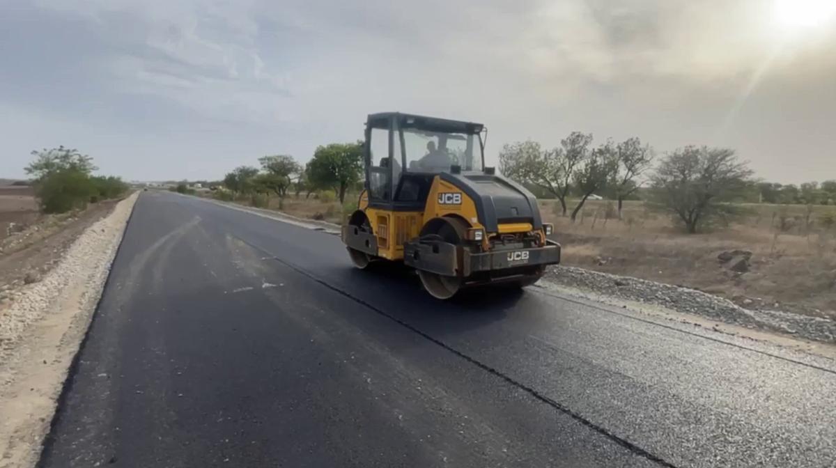 К селу Пелагиада на Ставрополье приводят в нормативное состояние 2,5 км дороги