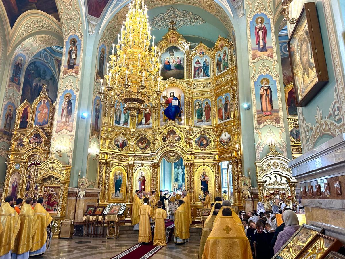 В кафедральном соборе Ставрополя состоялось торжественное богослужение