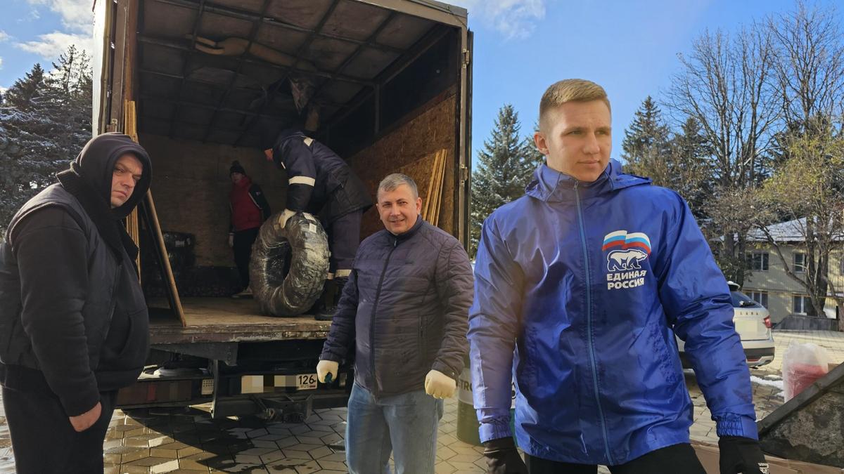 Гуманитарный груз отправился из Предгорного округа для бойцов СВО