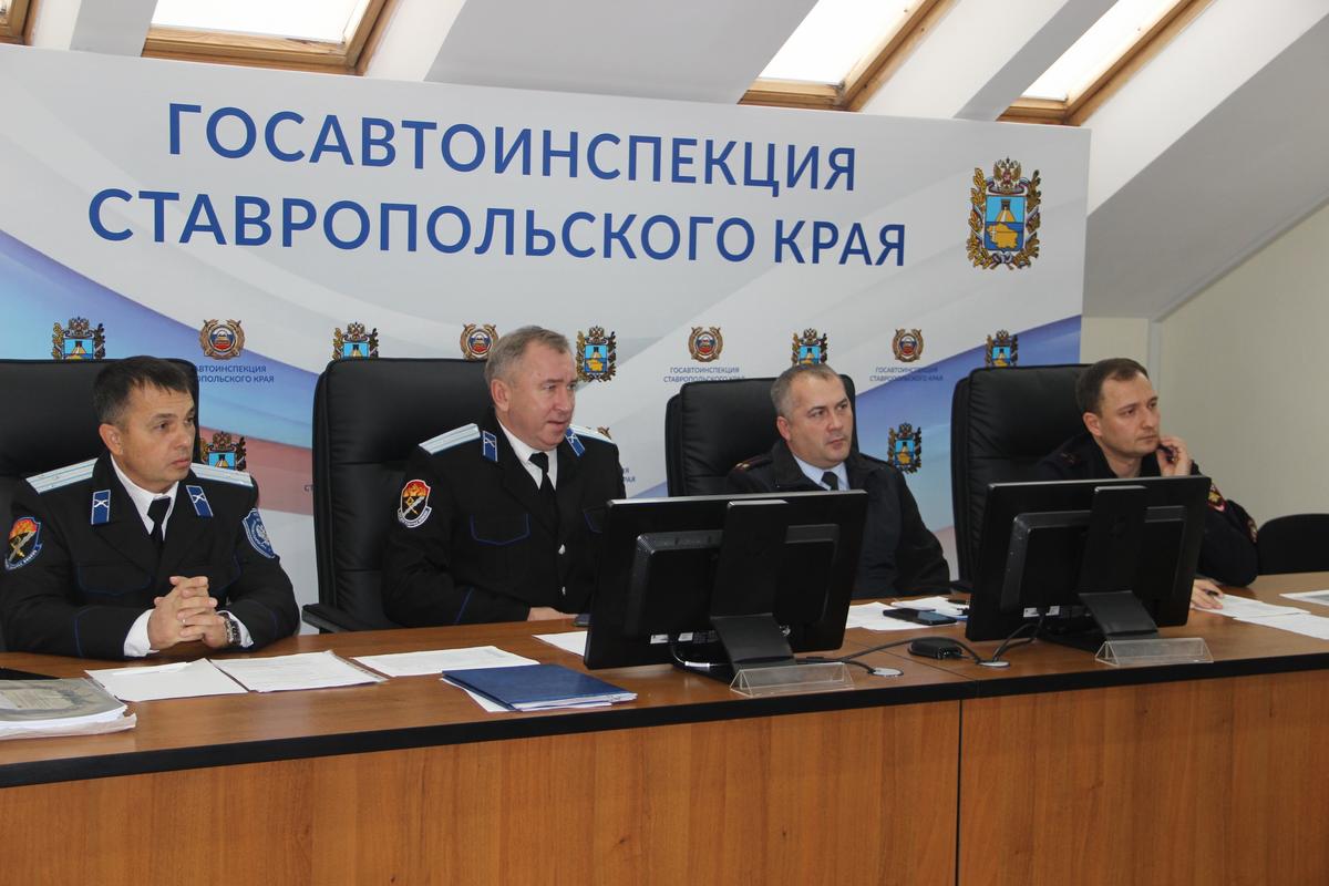 Сборы казачьих дружин прошли в УГИБДД Ставропольского края