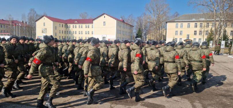 Казаков Ставрополья готовят к Параду Победы на полигоне Алабино под Москвой