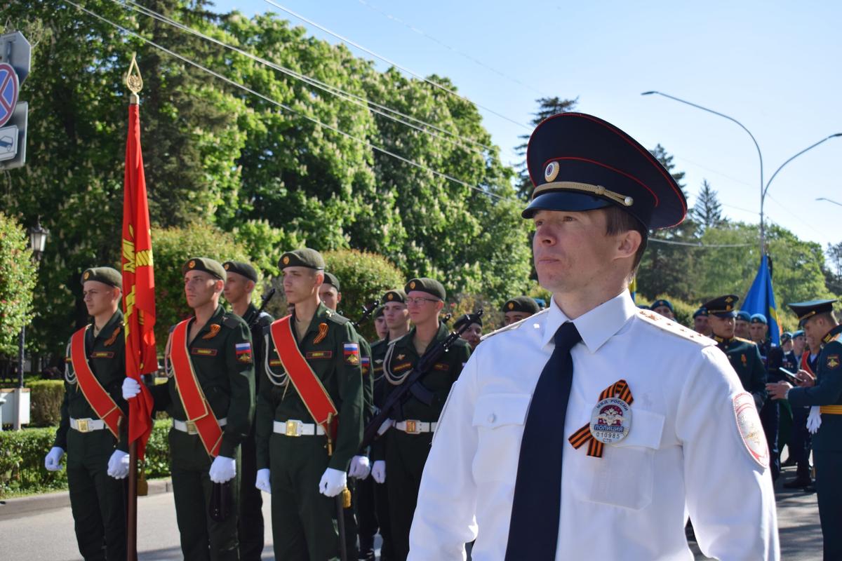 Ставропольские полицейские обеспечили безопасность празднования Дня Победы