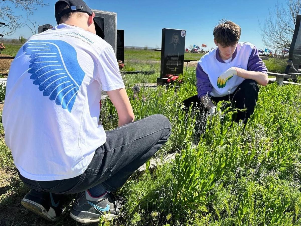 Ставропольские «Волонтёры Победы» поучаствовали в международном субботнике