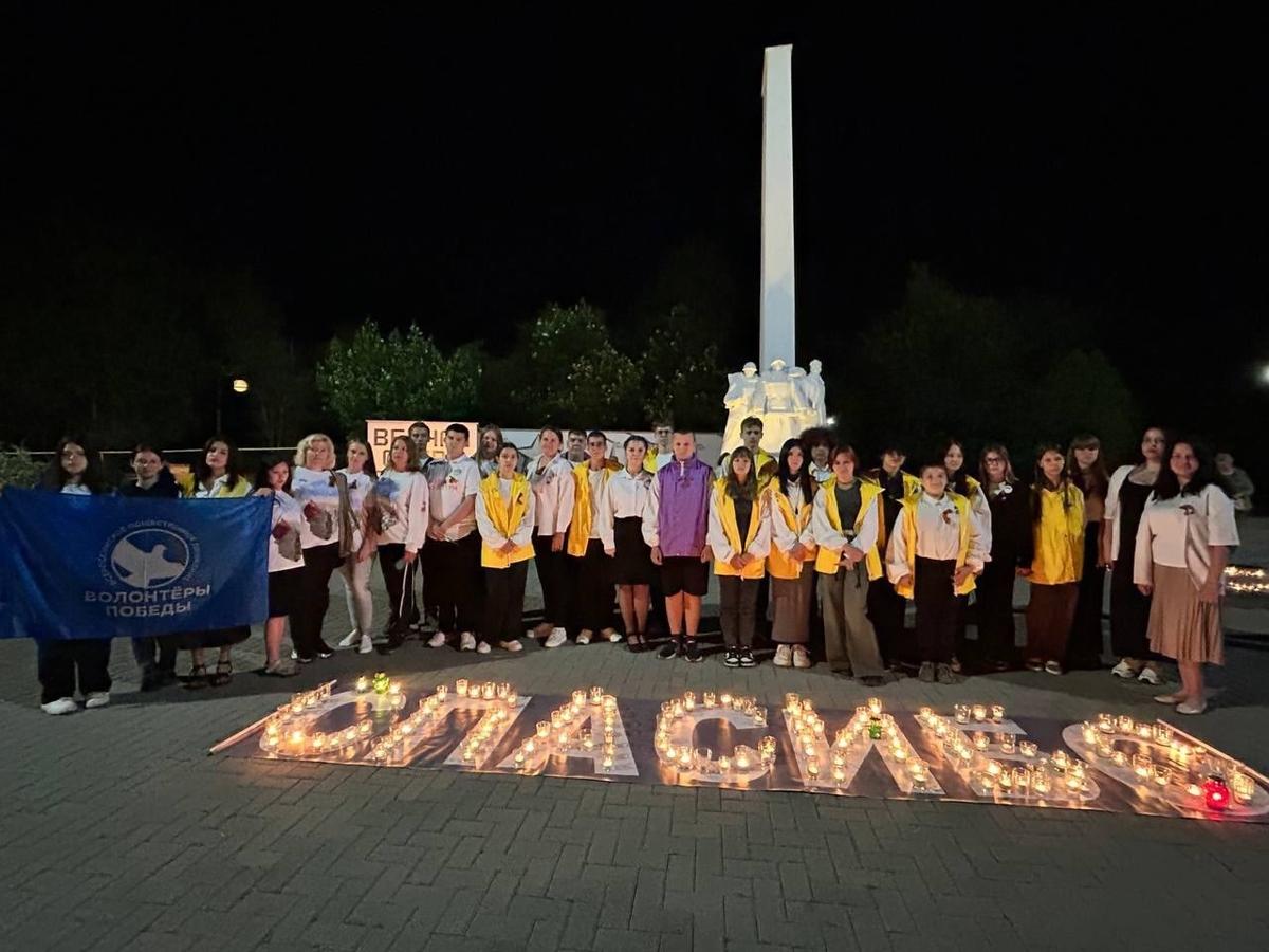 В Апанасенковском округе впервые прошла международная акция «Свеча памяти»