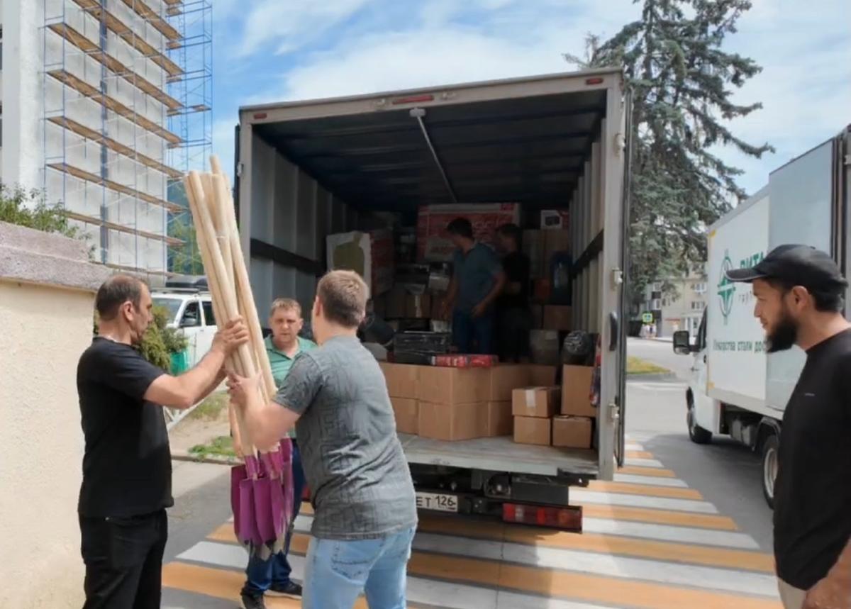 Пятигорск отправил гуманитарную помощь защитникам и жителям новых регионов
