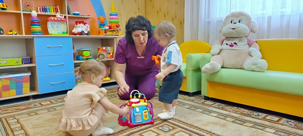 В «Причале» Ипатово заработала группа временного присмотра и ухода за малышами