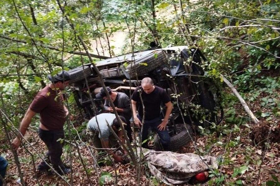 В Абхазии разбился микроавтобус со ставропольцами