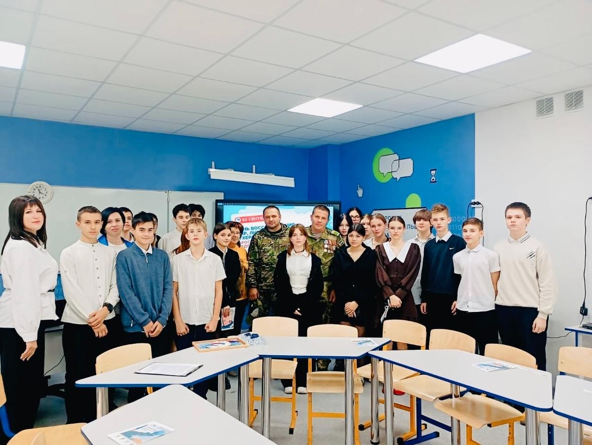 В Советском округе герои спецоперации рассказали о значимости возвращения Донбасса