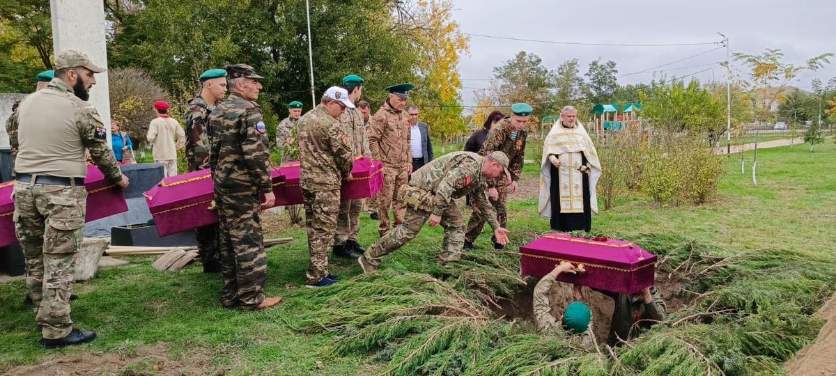 Сотрудники курской ИК приняли участие в захоронении останков советских солдат