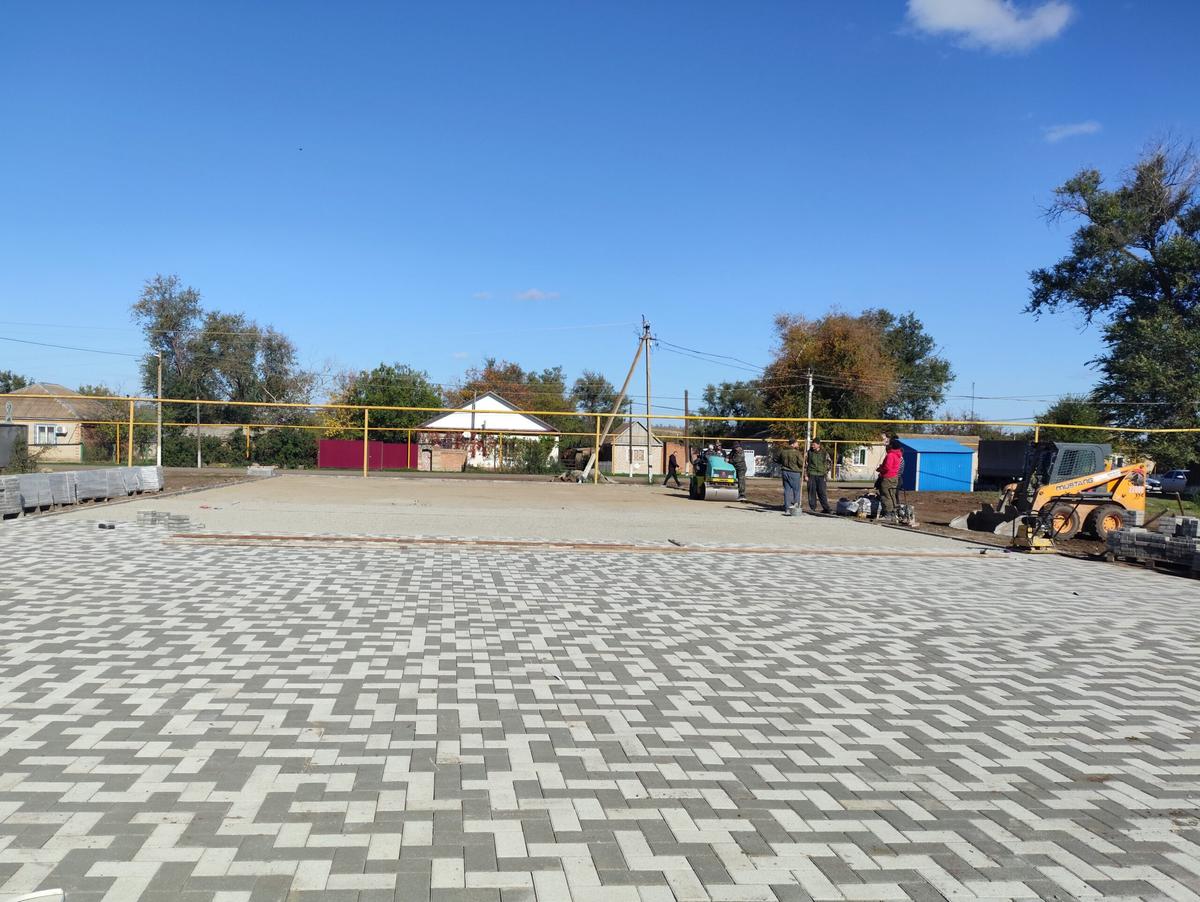 Благодаря местным инициативам обустраивается зона отдыха в ауле Малый Барханчак