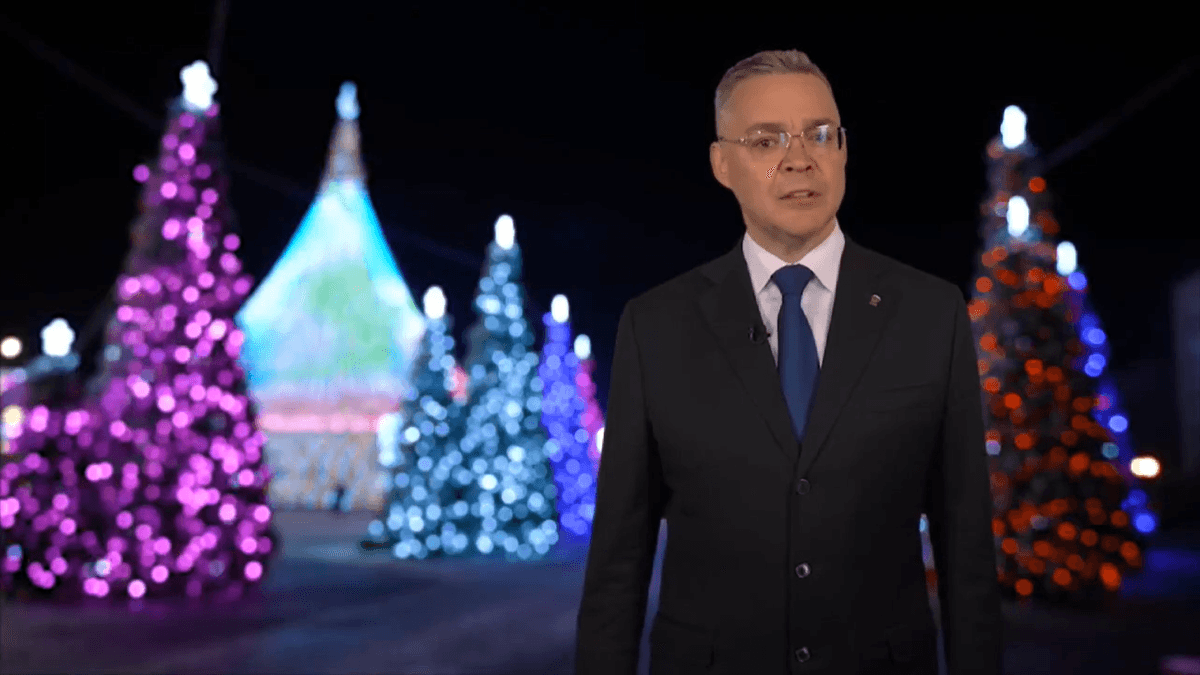 Губернатор Ставрополья поздравил местных жителей с Новым годом