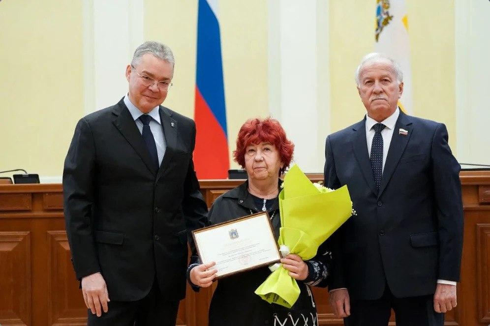 Педагог музыкальной школы Ставрополя удостоена краевой награды