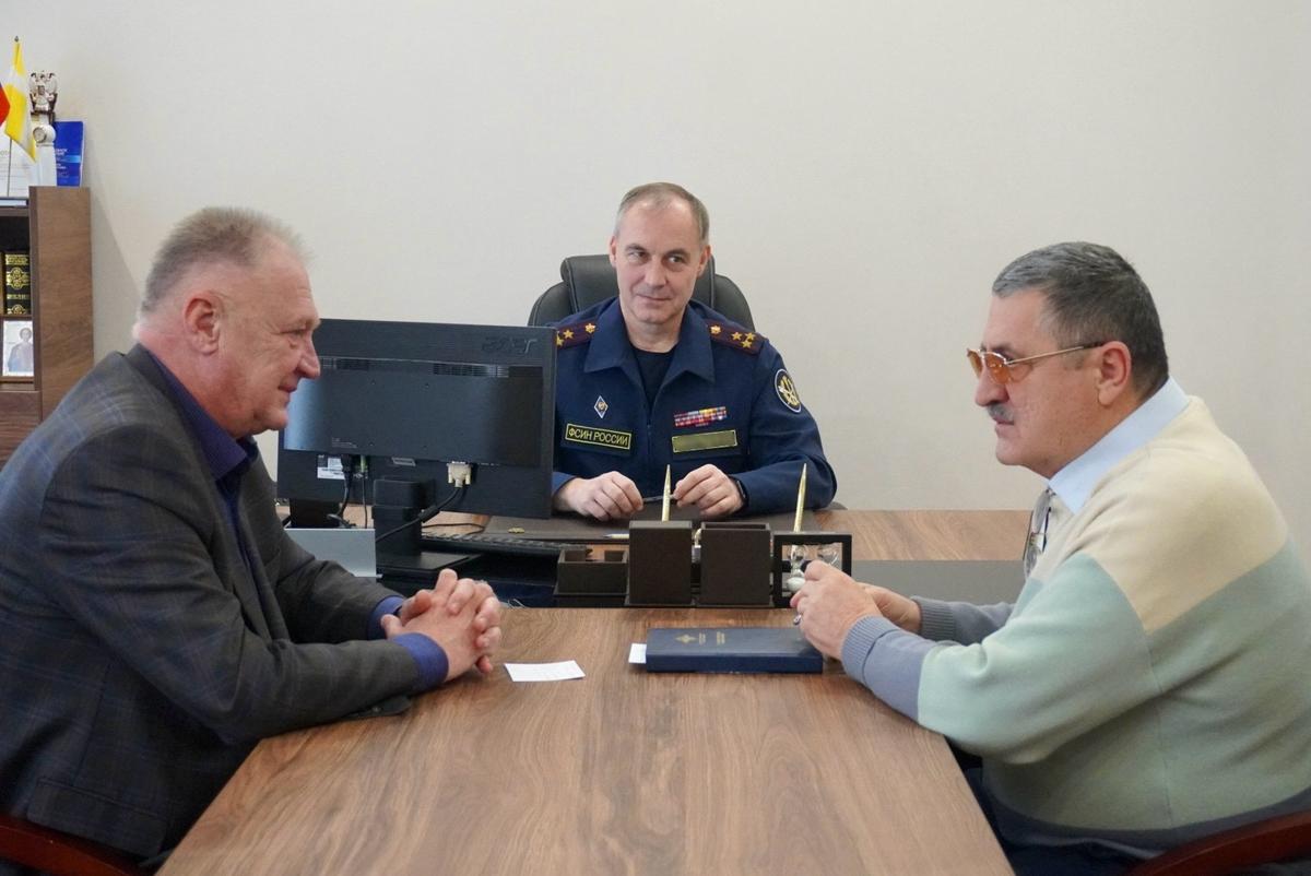 В Ставрополе ветераны УИС края и Чечни обменялись опытом организации работы