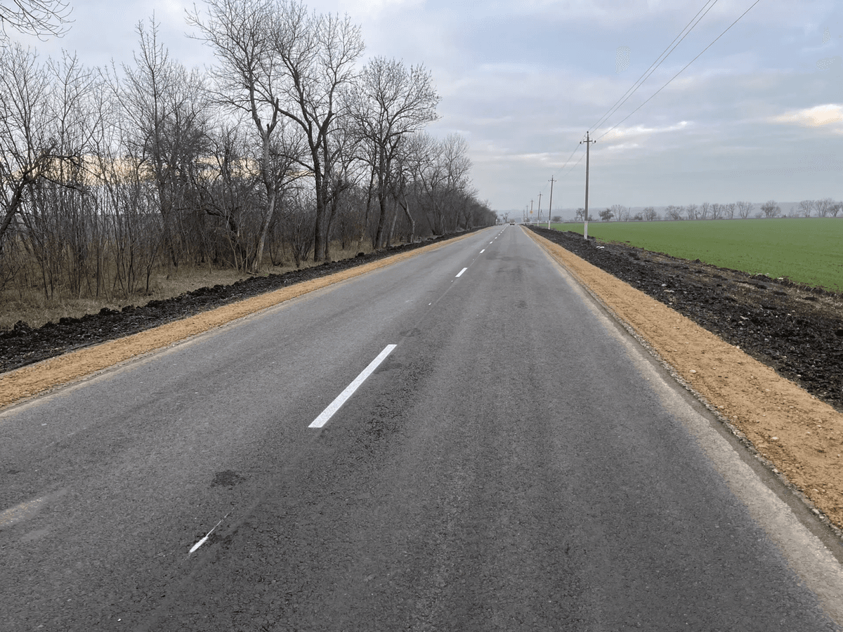 Трехэтапный проект реконструкции дороги завершили в Новоалександровском округе