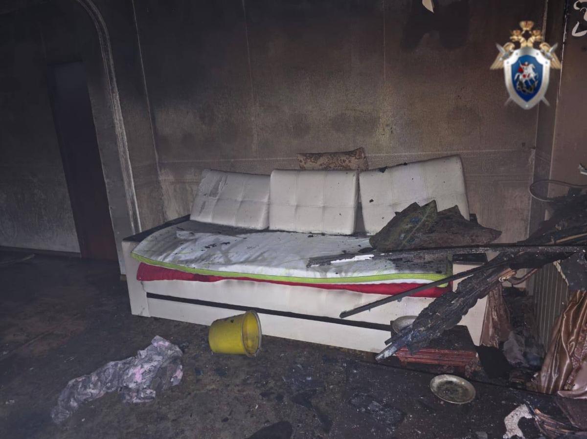 На Ставрополье пожар унес жизни мужчины и женщины