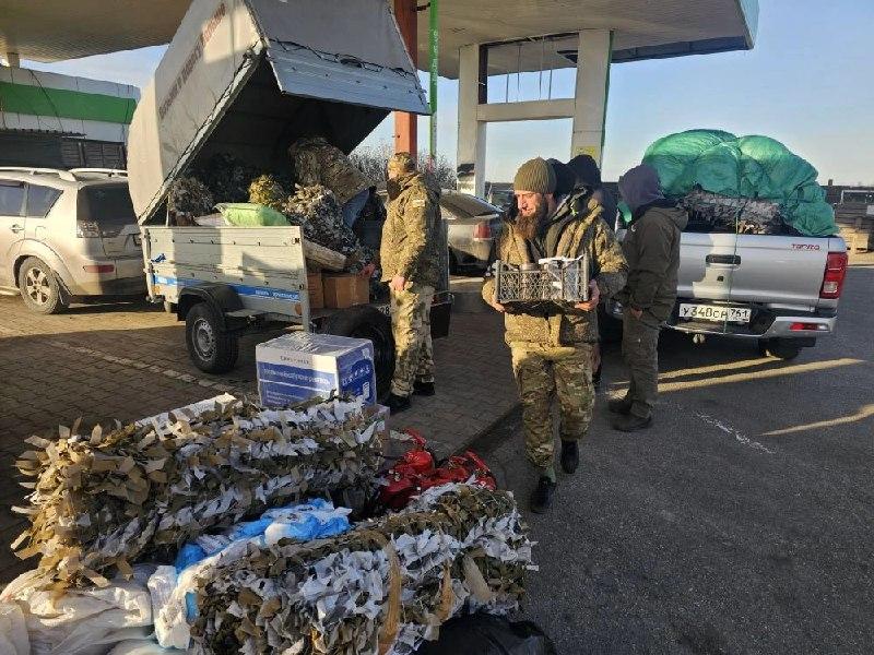 В зону спецоперации доставили гуманитарный груз из Новоалександровского округа