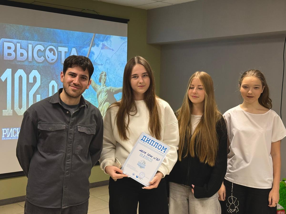 В Шпаковском округе школьники в игровой форме вспомнили Сталинградскую битву