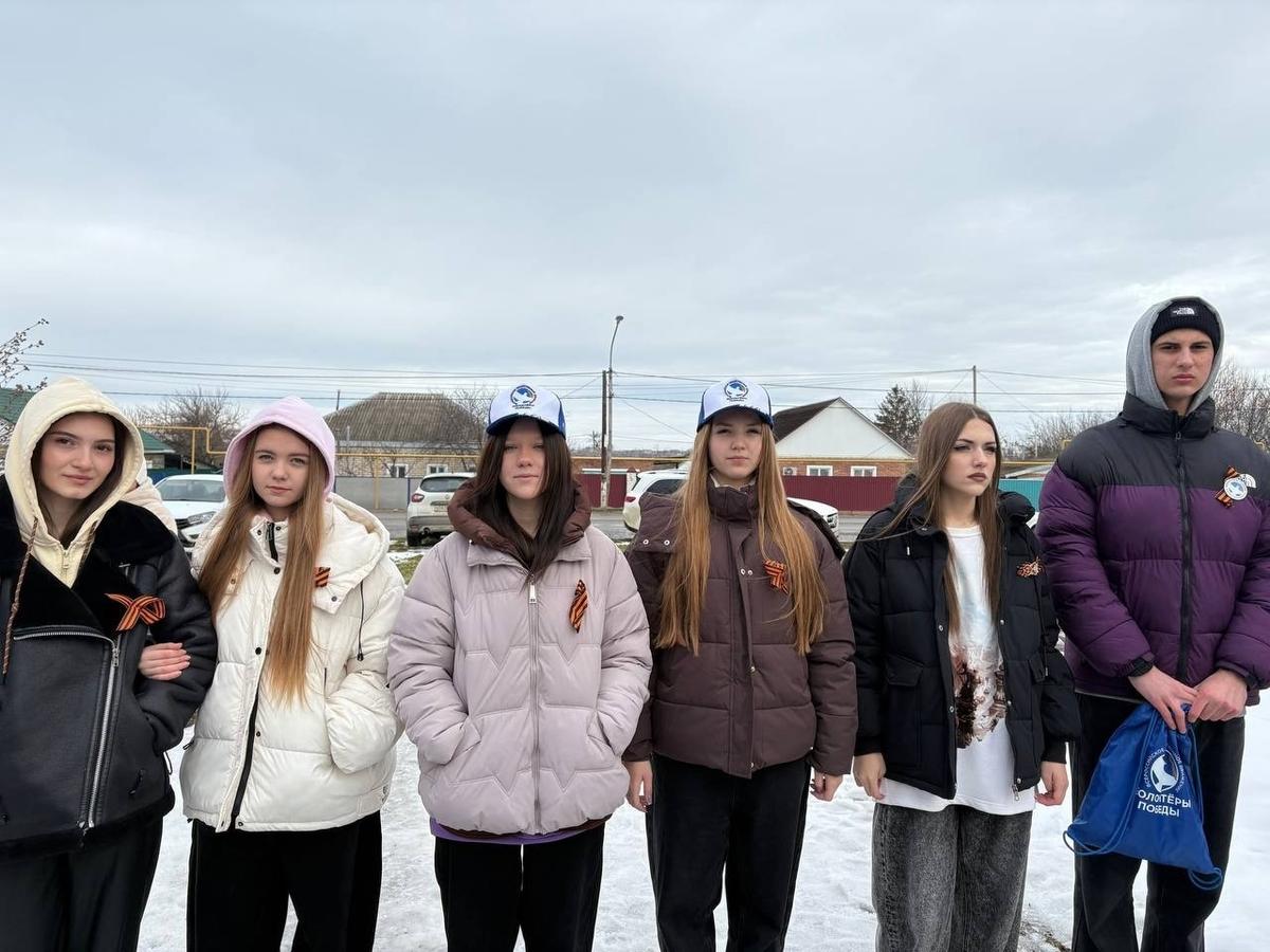 В Новоалександровском округе дали старт акции «Георгиевская лента»