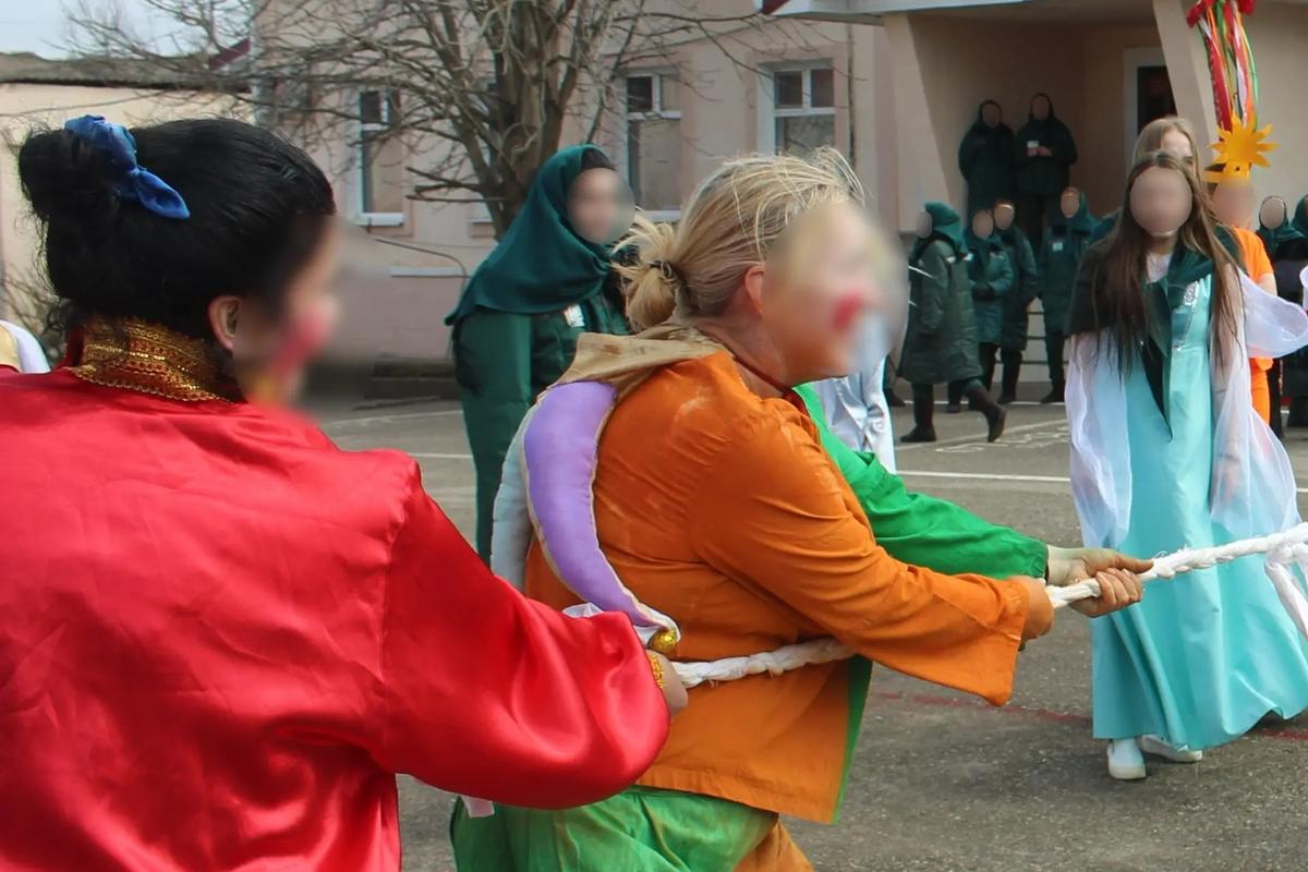 В женской исправительной колонии No 7 на Ставрополье отпраздновали Масленицу