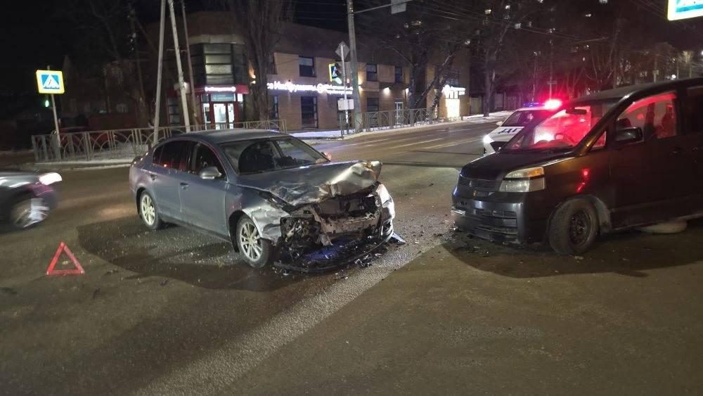 В ДТП на улице Мира в Ставрополе травмы получили четыре участника