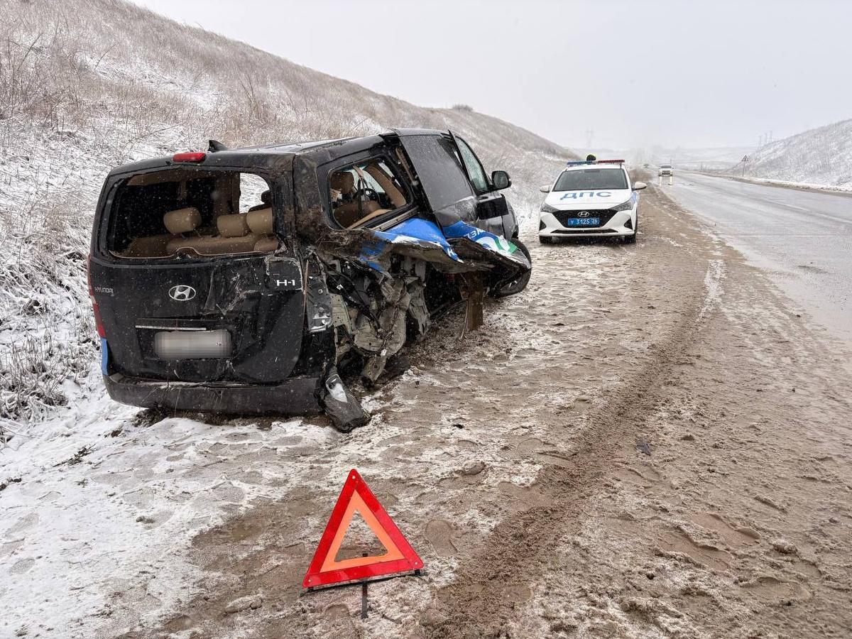 Дети-спортсмены из Нальчика пострадали в ДТП на Ставрополье