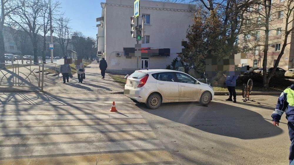 В Ставрополе на 15-летнего велосипедиста наехал водитель иномарки