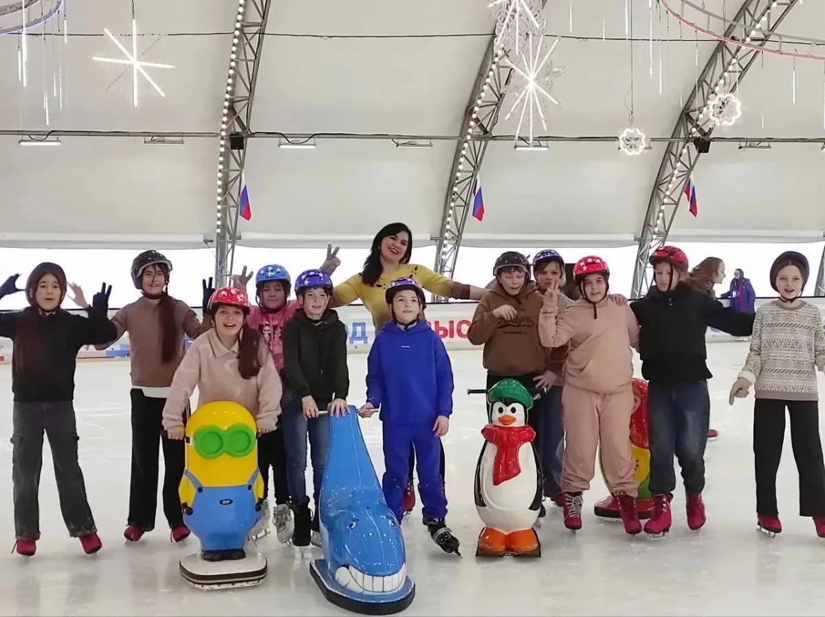 Зимой в Ставрополе более 50 тысяч человек посетили каток «В сердце города»