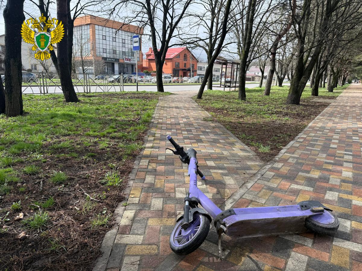В Ставрополе кикшеринговым фирмам выдали предостережение