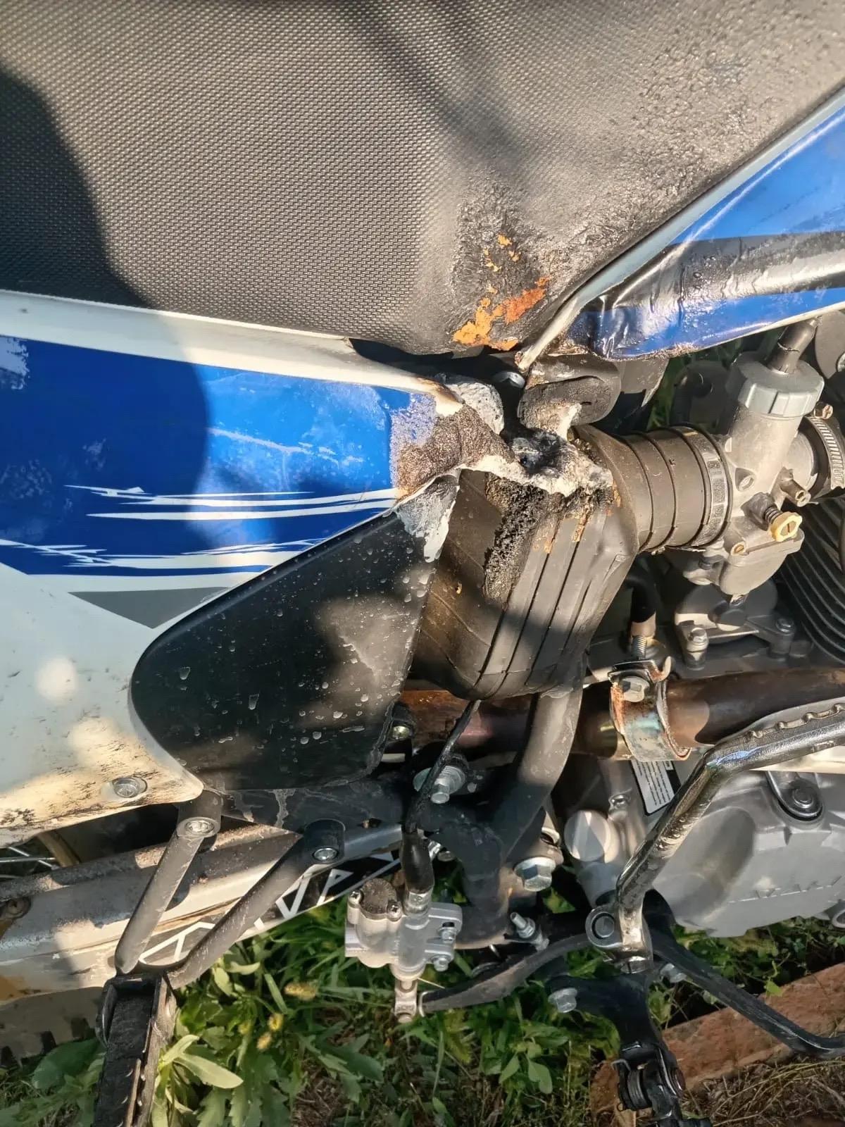 Жертвой спора между коллегами пал мотоцикл на Ставрополье