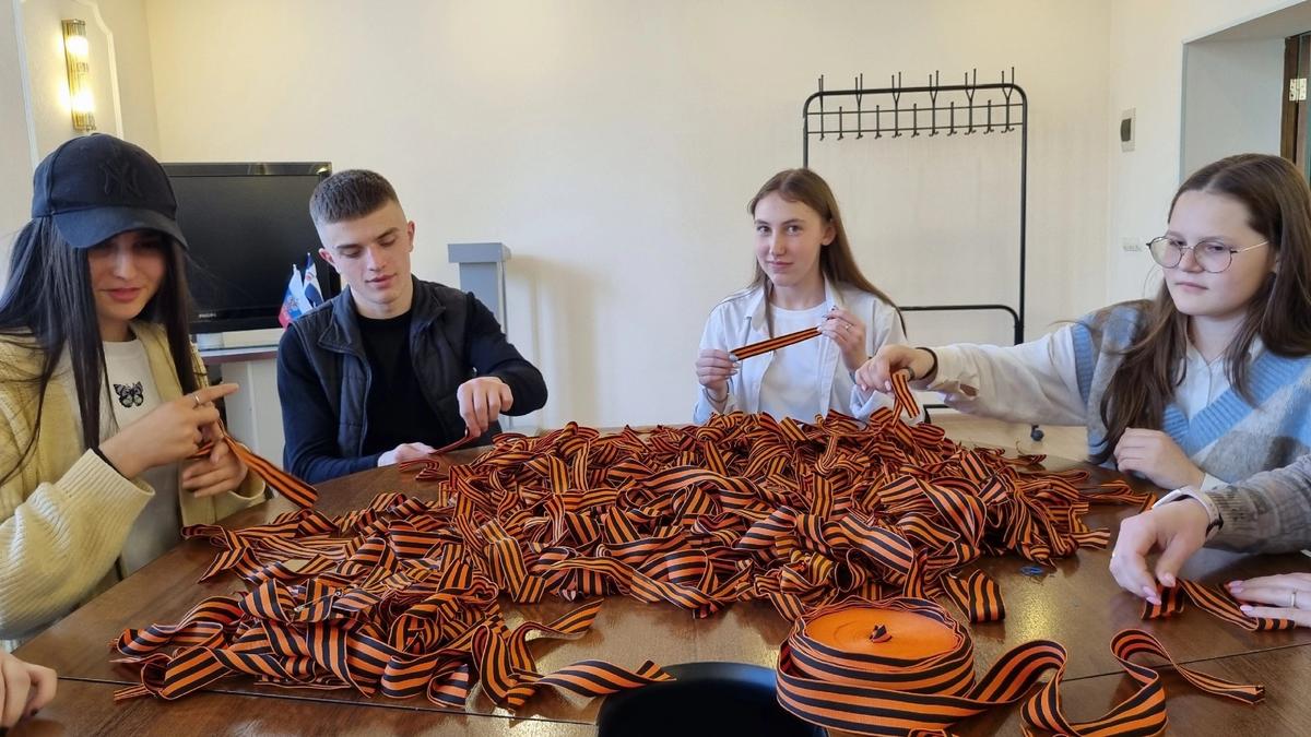 На Ставрополье к 9 Мая пронесут 81-метровую Георгиевскую ленту