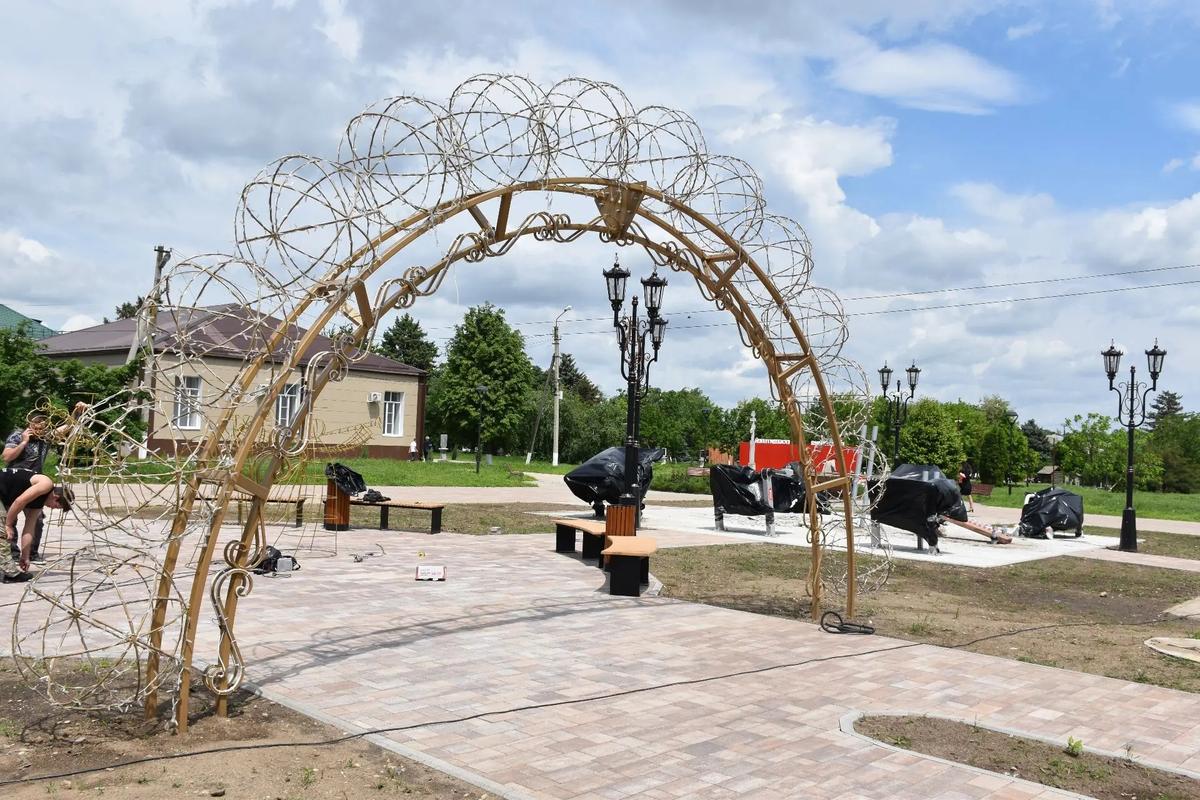 В Новоселицком летом откроется новая парковая зона