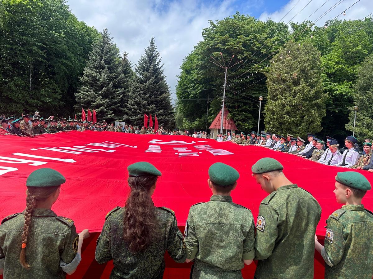 В Ставрополе отметили День пограничника в Парке Победы