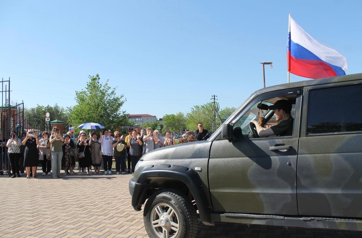 Советский округ отправил на спецоперацию гумконвой