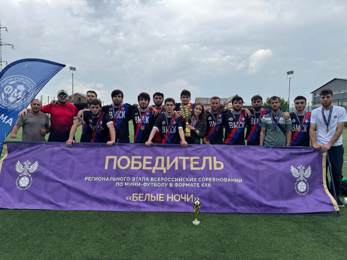 Команда из Ставрополя выиграла Чемпионат края по мини-футболу 6х6