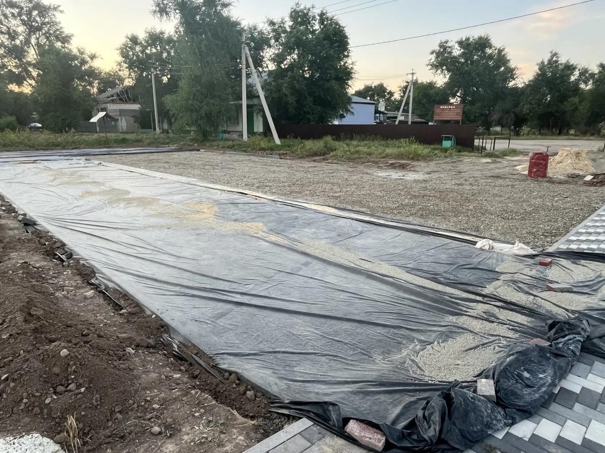 В центральном парке села Апанасенковского обустроят зону отдыха