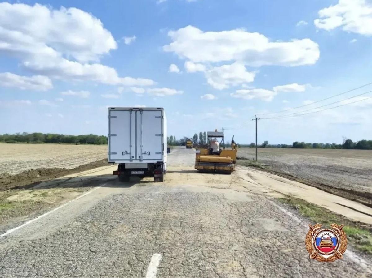 В Курском округе открыли движение по восстановленной дороге