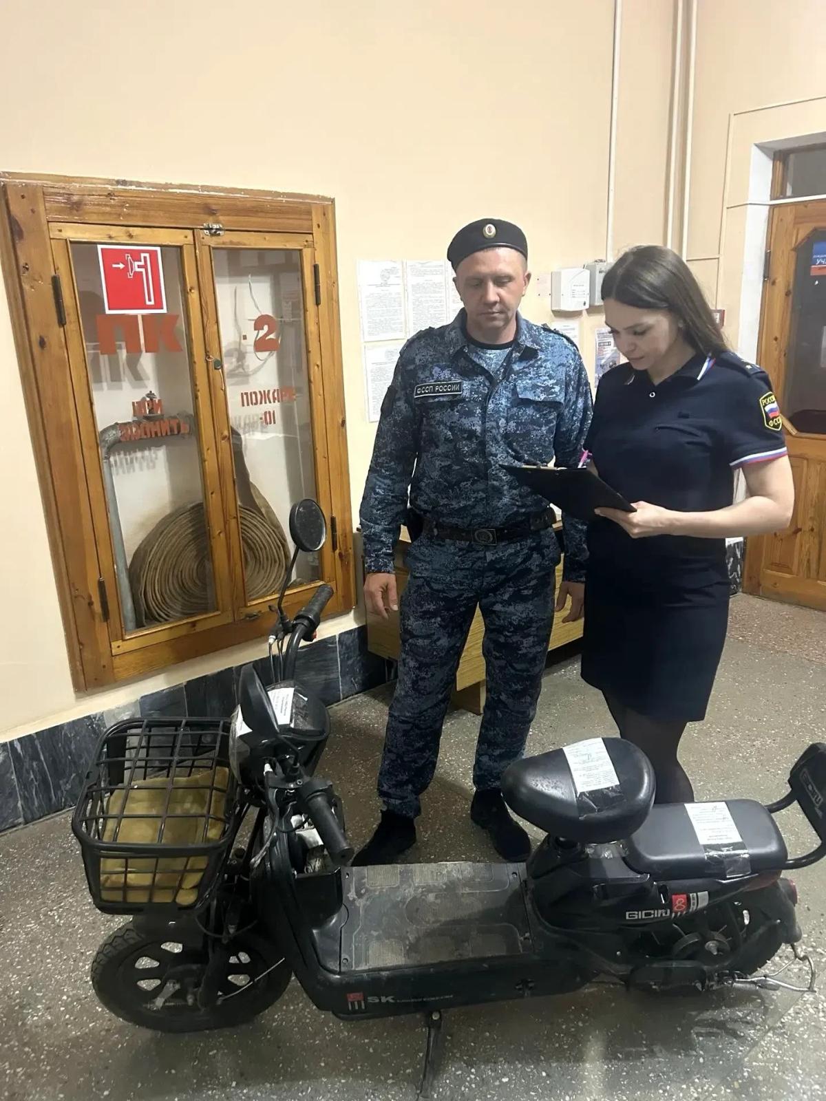 На Ставрополье судебные приставы конфисковали скутер у любителя нетрезвой езды