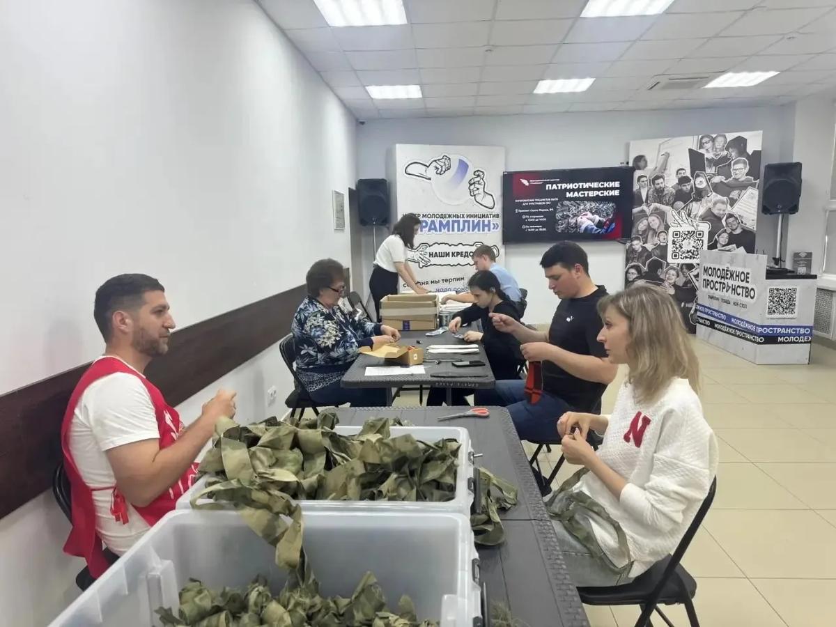 Свыше 3 тысяч предметов сделали ставропольцы для бойцов СВО с начала года