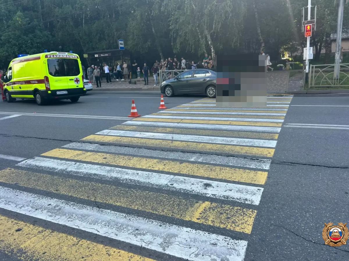 В Ставрополе сбили мальчика, переходящего дорогу на красный свет светофора