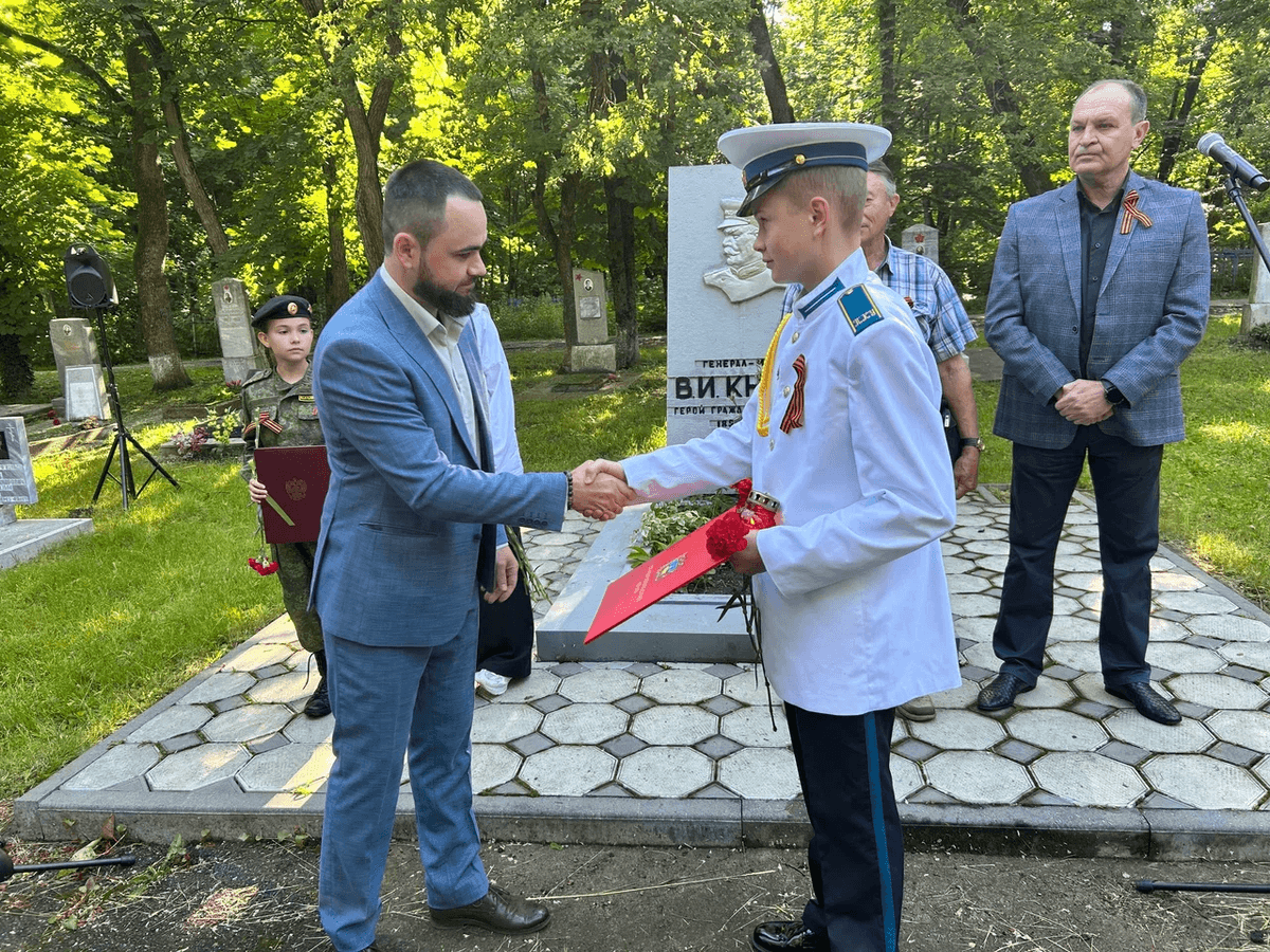 В Ставрополе заложили «Капсулу памяти» на Даниловском кладбище