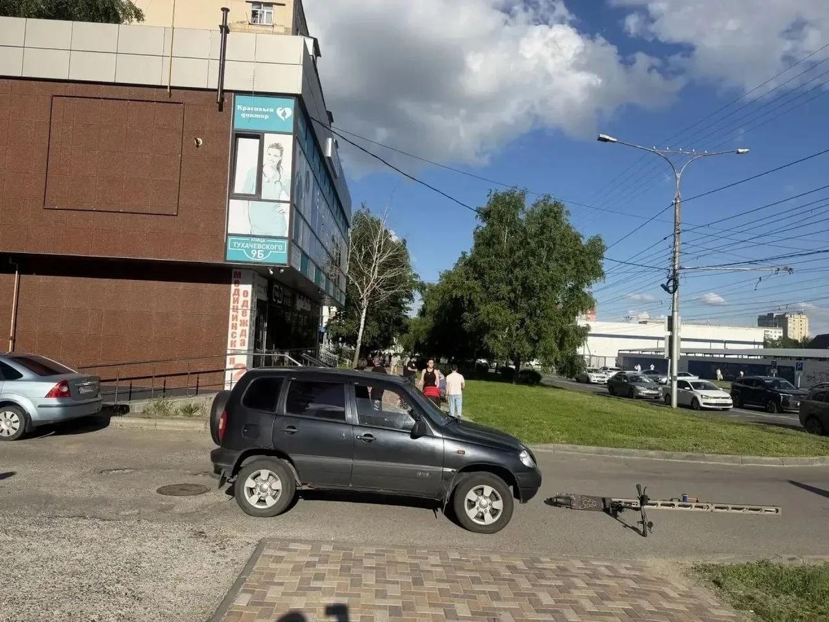 В Ставрополе водитель наехал на 12-летнего пользователя СИМ
