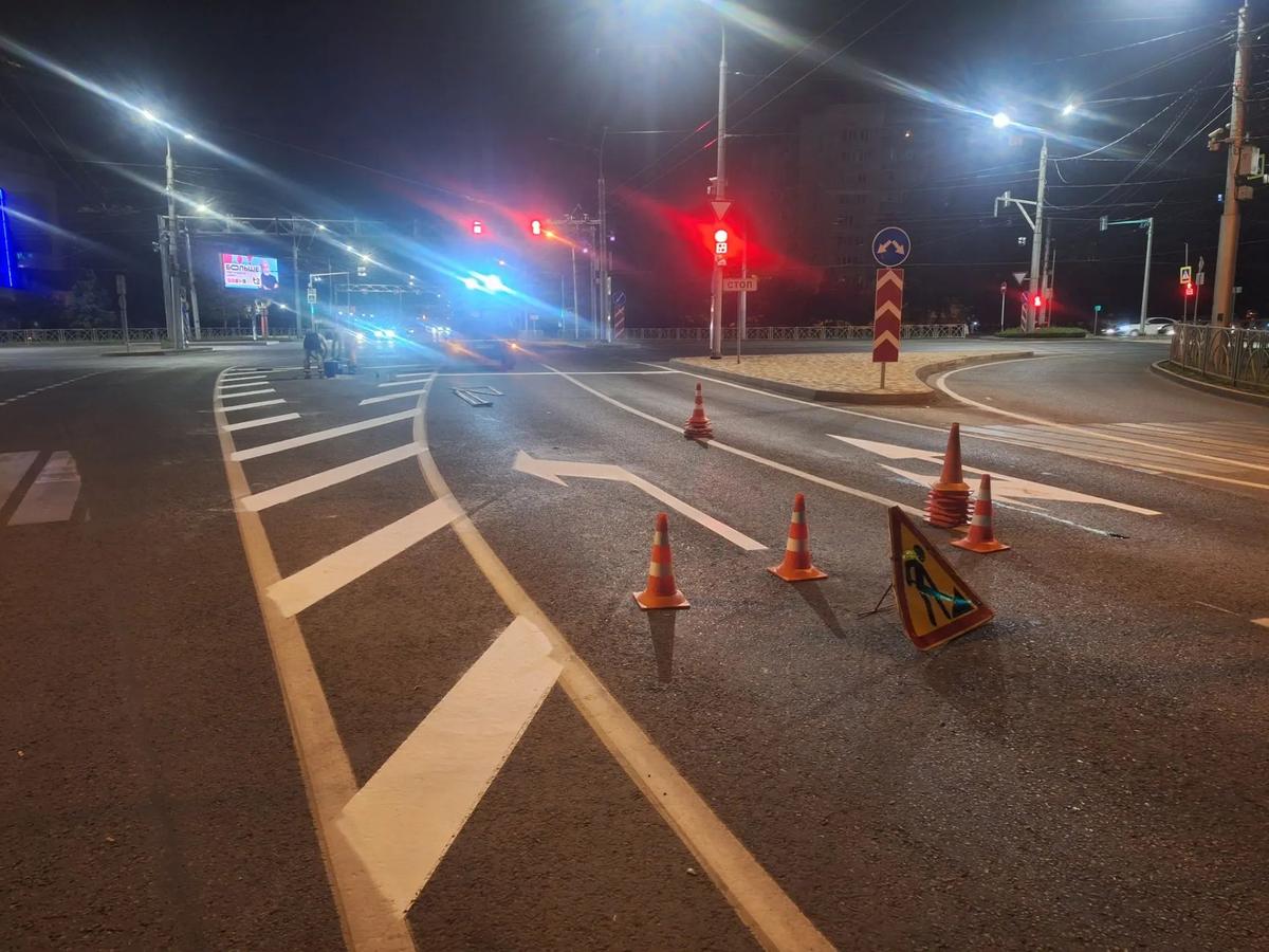 В Ставрополе обновят еще 90 тысяч квадратных метров дорожной разметки