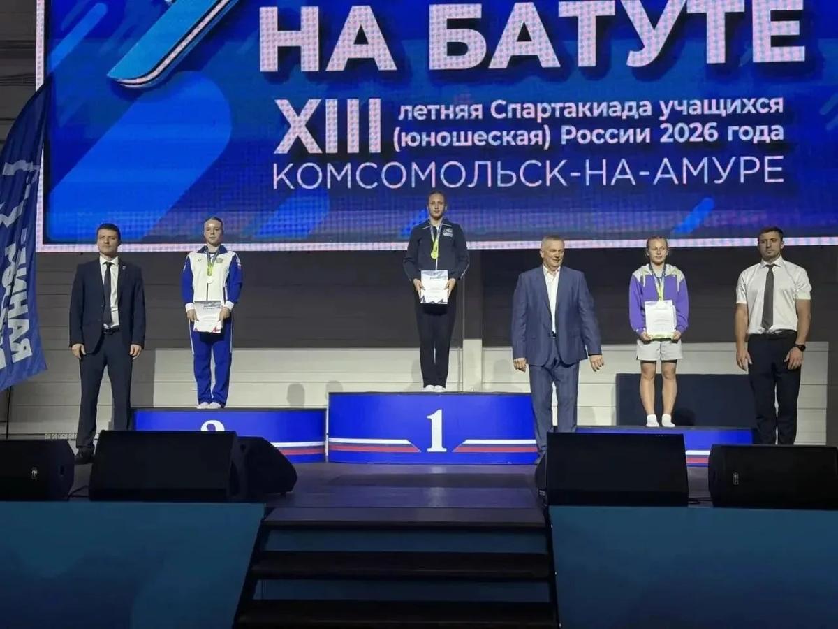 Юная спортсменка из Ставрополя завоевала второе место на всероссийской спартакиаде