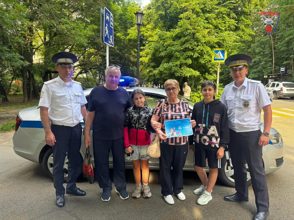 В Ставрополе ко Дню семьи провели акцию по безопасности дорожного движения