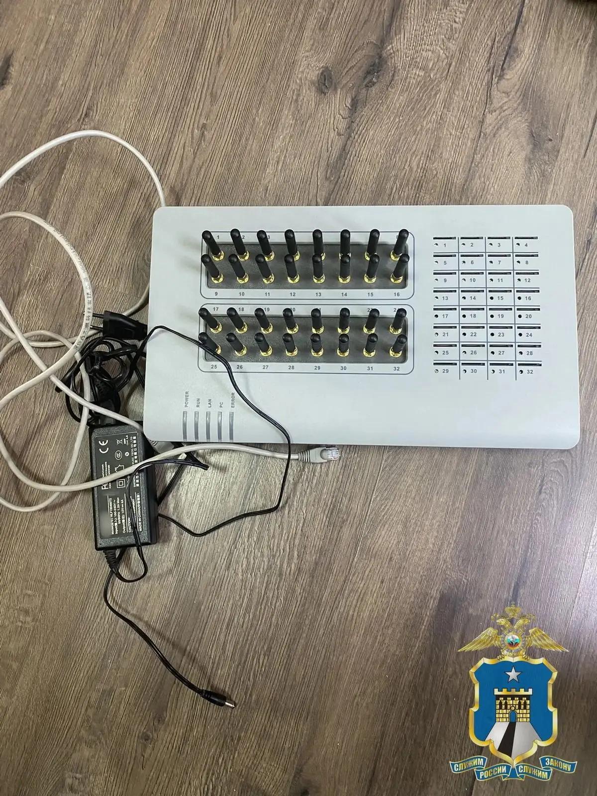 В Невинномысске задержан администратор сим-боксов для мошеннических схем