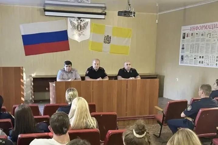 Сотрудникам УИИ УФСИН Ставрополья напомнили о безопасности на дорогах
