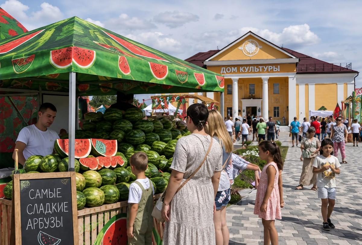 Арбузный фестиваль собрал тысячи семей в Предгорном округе