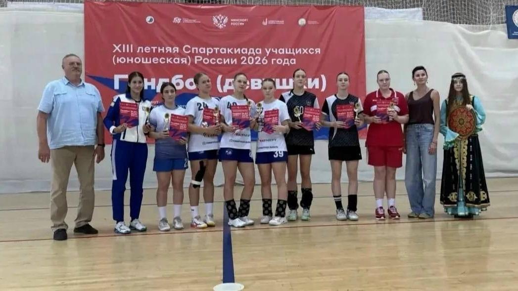 Юная ставропольская гандболистка стала одной из лучших на Спартакиаде России