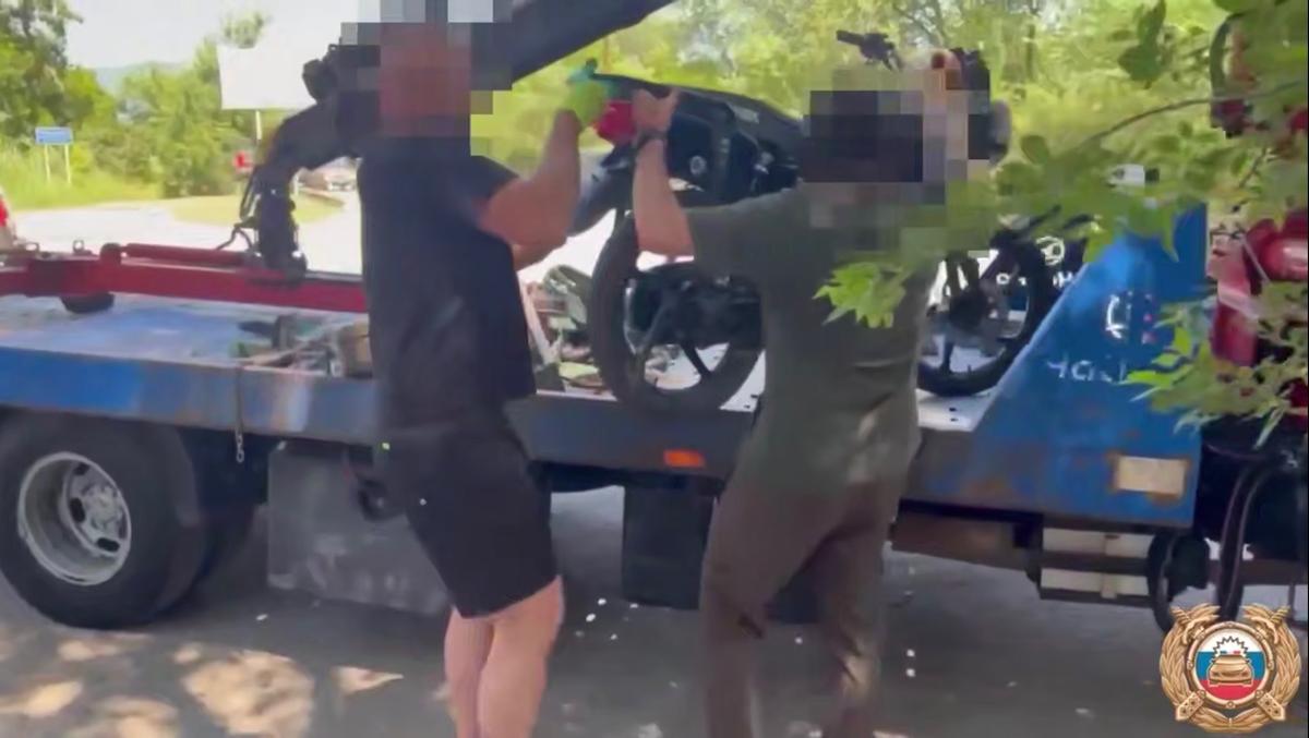 В Пятигорске задержали водителя мопеда с признаками опьянения