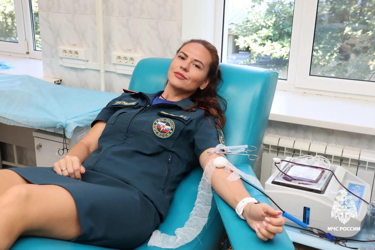 Молодежь МЧС Ставропольского края инициировала донорскую акцию